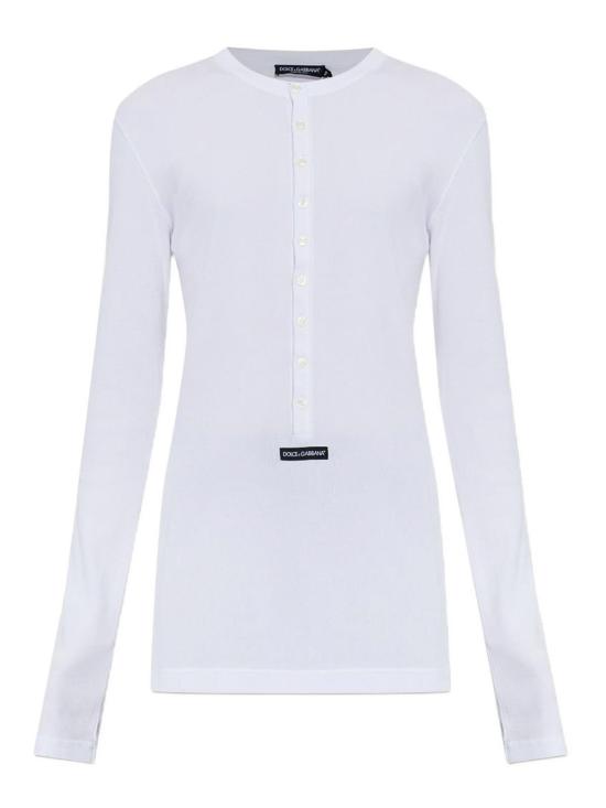 26FW 돌체앤가바나 민소매 티셔츠 G8PG8TG7P3IW0800 WHITE