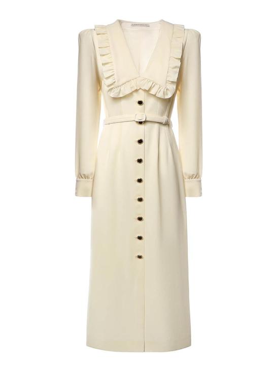 26FW 알레산드라리치 미디 스커트 FABX4389F48431863 CREAM