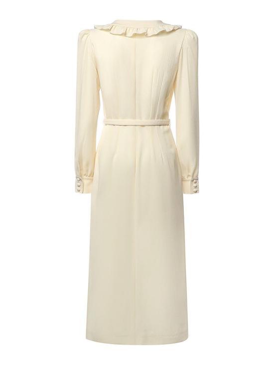 26FW 알레산드라리치 미디 스커트 FABX4389F48431863 CREAM - ALESSANDRA RICH
