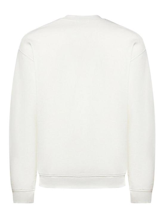 26FW 라코스테 루즈핏 크루넥 풀오버 SH774570V WHITE - LACOSTE