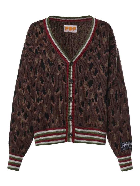 26FW 피디에프 가디건 DFM55045MC081KNIT MULTICOLOUR