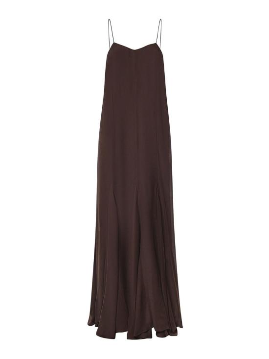 26FW 더 아키비아 롱 원피스 ABITOLEONIEBROWN