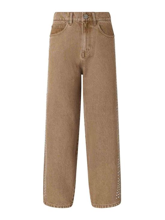 26FW 핑코 스트레이트 팬츠 103857A3JMC88 BEIGE