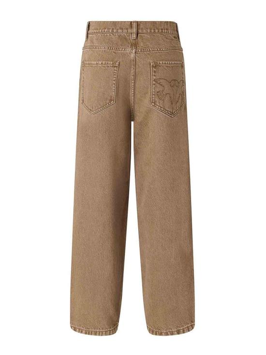 26FW 핑코 스트레이트 팬츠 103857A3JMC88 BEIGE - PINKO
