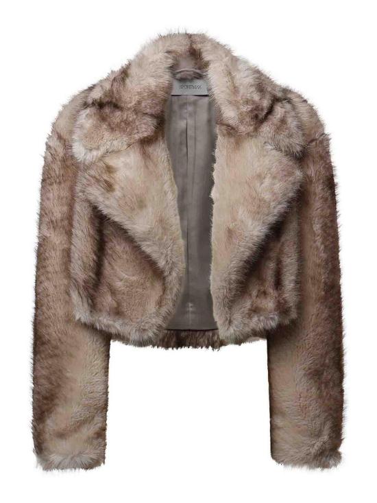 26FW 스포트막스 무스탕 26224560126E15 TAUPE