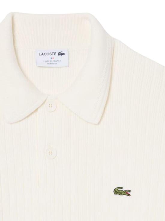 26FW 라코스테 폴로 티셔츠 AH857470V CREAM - LACOSTE