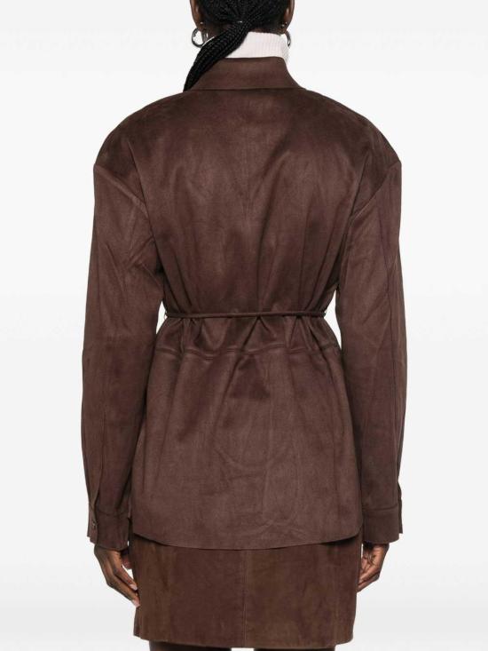 26FW 엘레 셔츠 EFW260133MORO DARK BROWN - ELEH