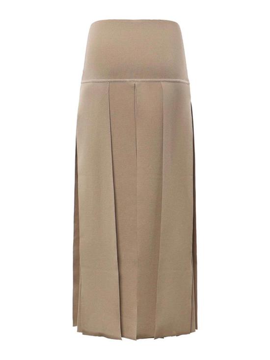 26FW 알라이아 미디 스커트 AA9J2584K224D103 BEIGE - ALAIA