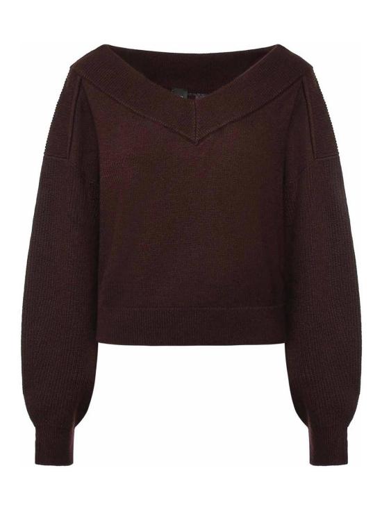 26FW 핑코 탑 107874A3P4M04 BROWN