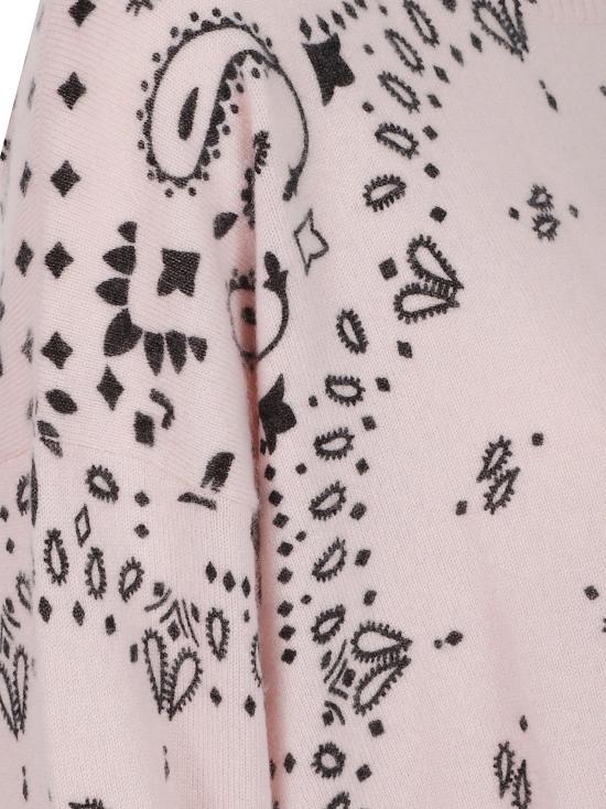 26FW 쿠즈텡 스웨터 2500 MELA BANDANA 2587 PINK - KUJTEN