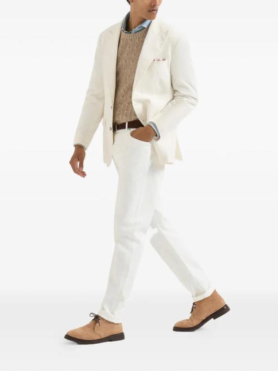 26FW 브루넬로 쿠치넬리 로퍼 MZUSOLE817C7962 BEIGE - BRUNELLO CUCINELLI