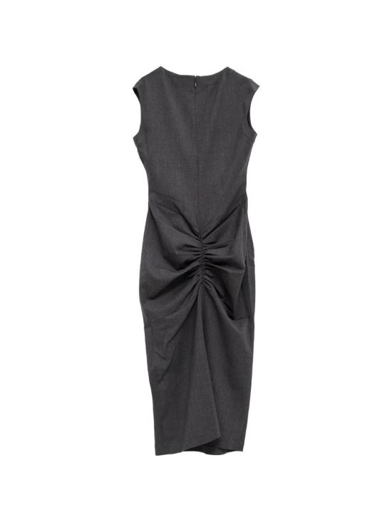 26FW 자크뮈스 미디 스커트 DRW00932AW00670970 GREY - JACQUEMUS