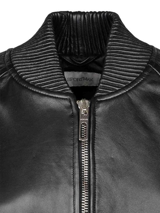 26FW 스포트막스 봄버 자켓 26224460116E15 BLACK - SPORTMAX
