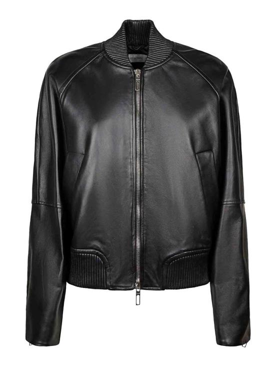 26FW 스포트막스 봄버 자켓 26224460116E15 BLACK