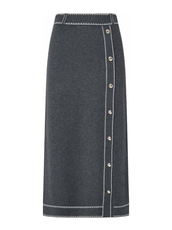26FW 리우조 미디 스커트 TF6179MS59LD3031 GREY