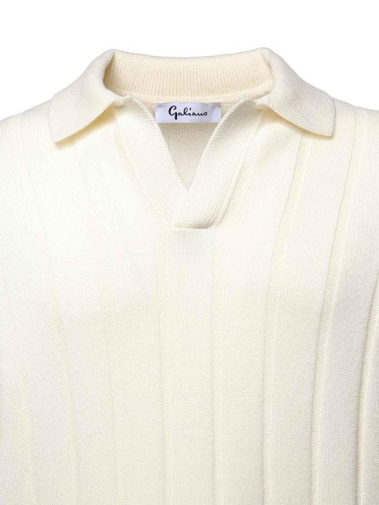 26FW 줄리아노 갈리아노 폴로 티셔츠 1962623184001 WHITE - GIULIANO GALIANO