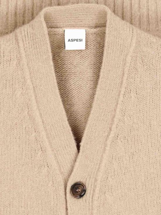 26FW 아스페시 가디건 M47051651083 LIGHT BEIGE - ASPESI