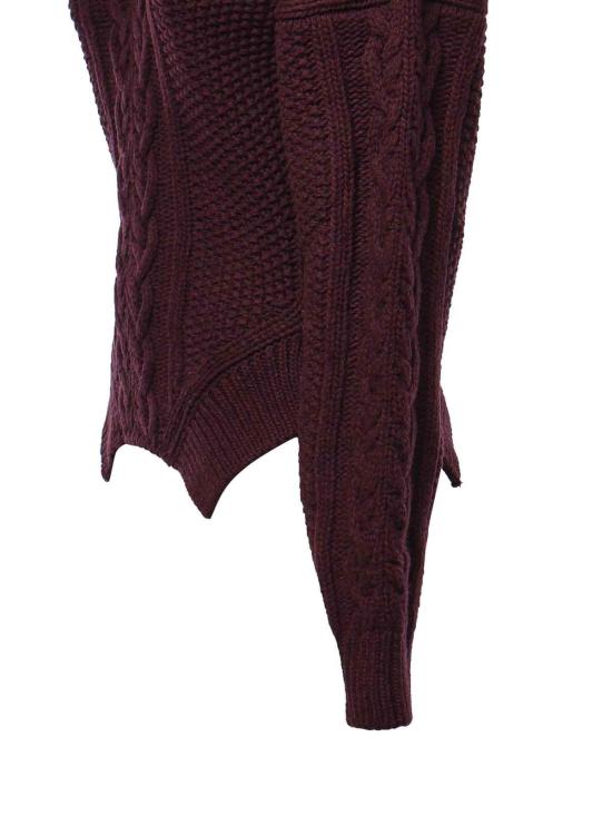 26FW 돈답 탑 DT446M01027D002547 BURGUNDY - DONDUP