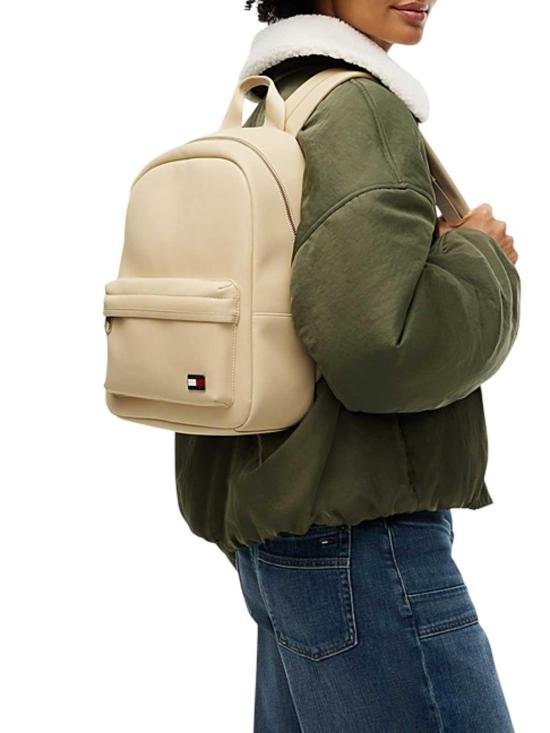 26FW 타미힐피거 백팩 AW0AW19043AES CREAM - TOMMY HILFIGER