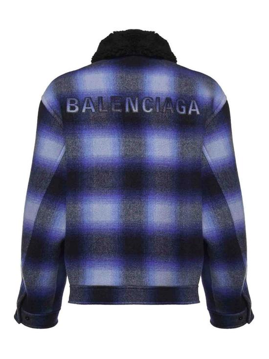 26FW 발렌시아가 봄버 자켓 A001YNTRU1333964 BLUE - BALENCIAGA