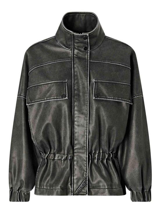26FW 핑코 자켓 107074A3E8I76 DARK GREY