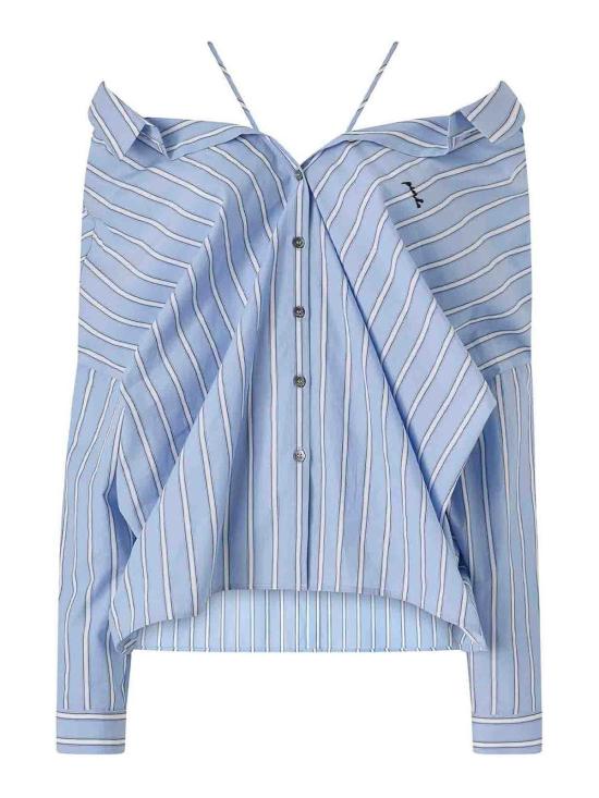 26FW 핑코 셔츠 107320A3HUEZE LIGHT BLUE