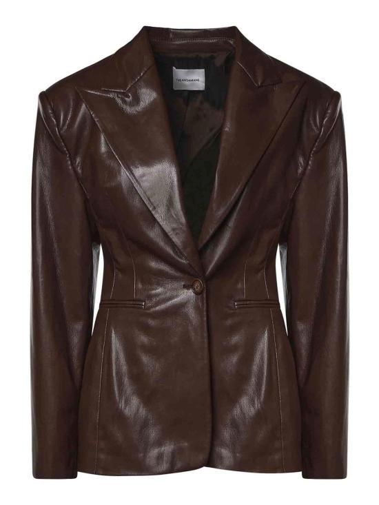 26FW 안다마네 수트 자켓 T203018ATNP152641 DARK BROWN