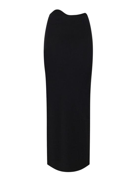 26FW 크리스토퍼에스버 롱 스커트 24024126BLACK