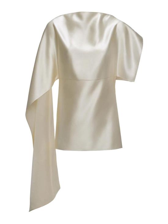 26FW 마그다뷰트림 민소매 티셔츠 214926 WHITE