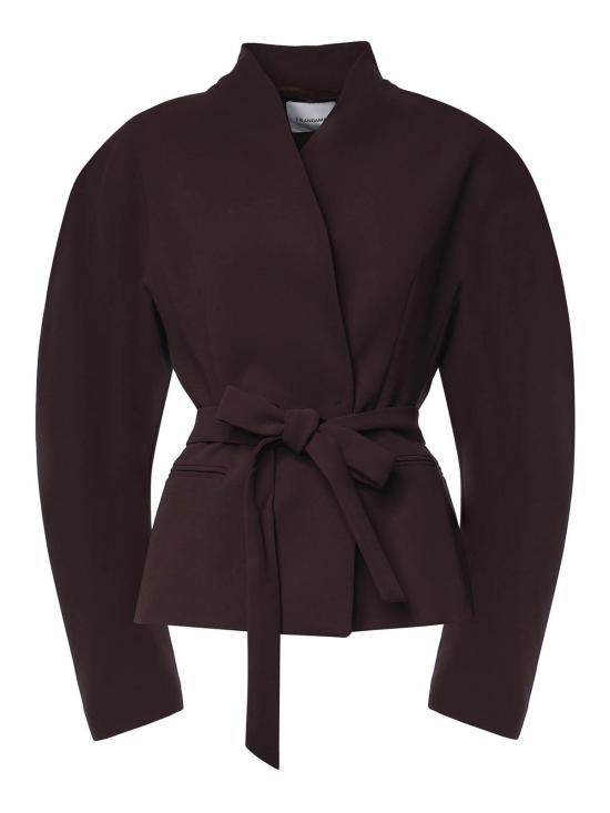26FW 안다마네 수트 자켓 T203064ATNP263383 BLACK