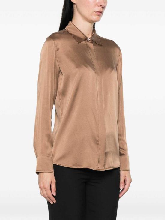 26FW 막스마라 스튜디오 셔츠 2626116022600MSTXERO094 BROWN - MAX MARA STUDIO