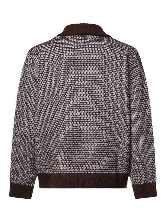 26FW MM6 메종마르지엘라 폴로 티셔츠 SH2GL0015M13354001J BROWN - MM6 MAISON MARGIELA
