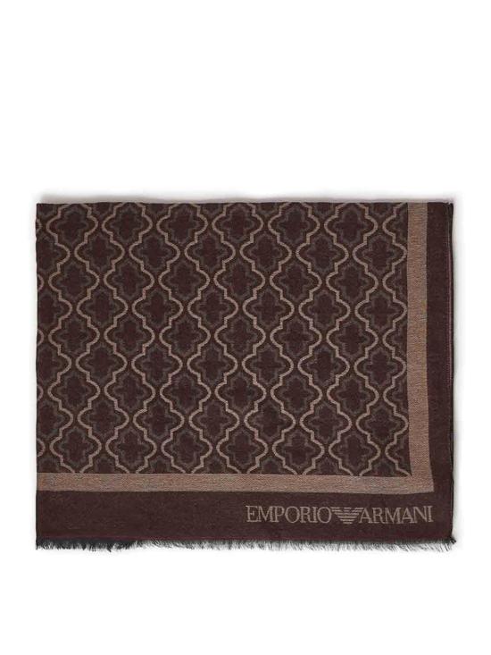 26FW 엠포리오 아르마니 머플러/스카프 EM007073AF28991F6100 BROWN