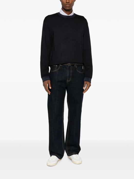 26FW 엠포리오 아르마니 탑 EM006263AF29805UB109 BLUE - EMPORIO ARMANI