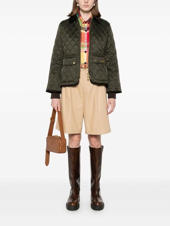 26FW 바버 비드넬 피티드 퀼티드 재킷 LQU1765LQUSG71 GREEN - BARBOUR