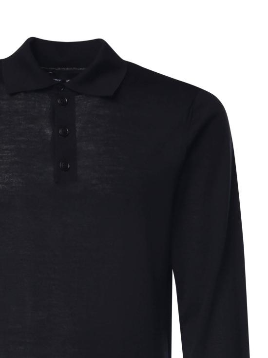 26FW 엠포리오 아르마니 폴로 티셔츠 EM005804AF25400UC001 BLACK - EMPORIO ARMANI