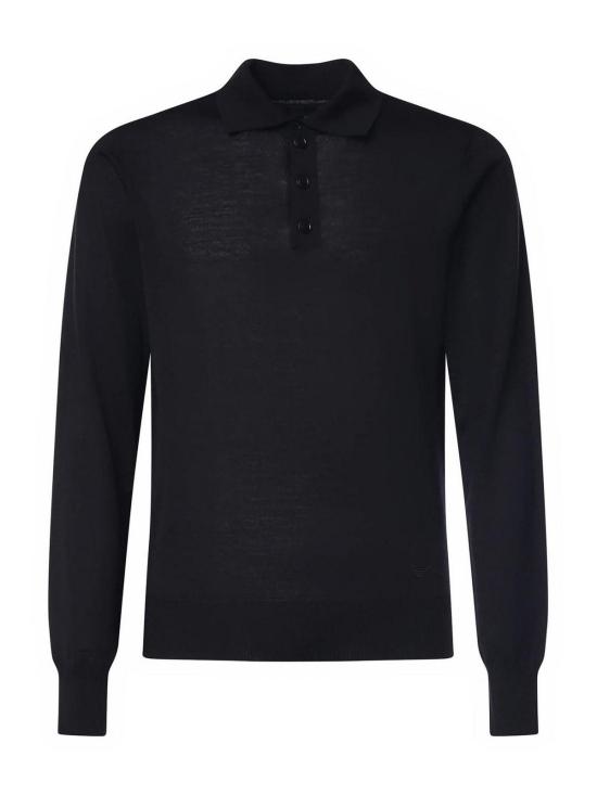 26FW 엠포리오 아르마니 폴로 티셔츠 EM005804AF25400UC001 BLACK