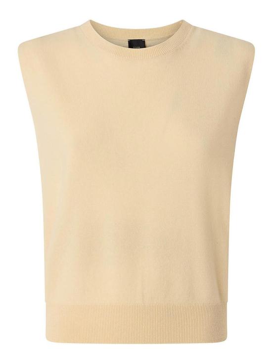 26FW 핑코 베스트 107474A3G1C15 BEIGE