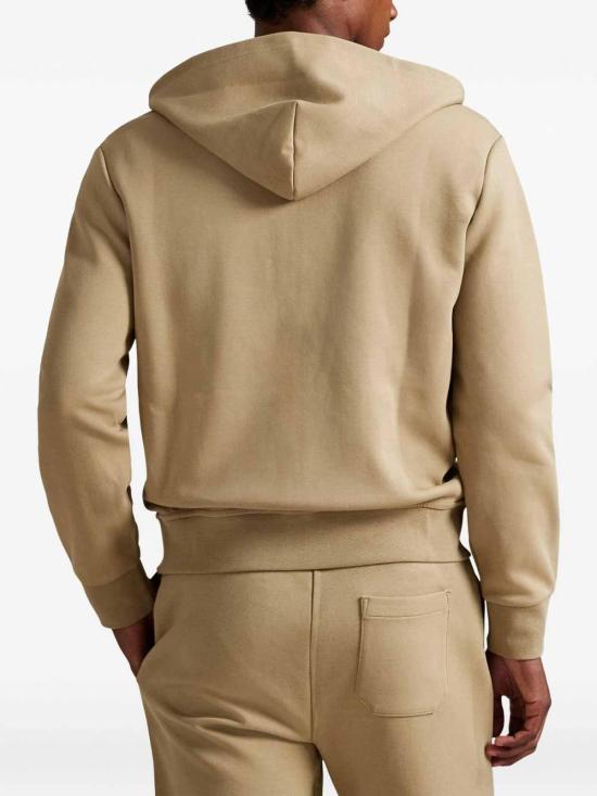 26FW 폴로 랄프로렌 더블 니트 후드 집업 710881517094 BEIGE - POLO RALPH LAUREN