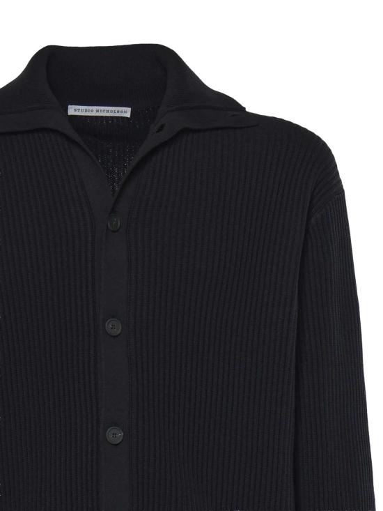 26FW 스튜디오 니콜슨 가디건 1589BLACK - STUDIO NICHOLSON