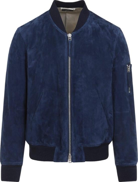 26FW 톰포드 봄버 자켓 LBS087LMS038UBOINDIGO DIVERS