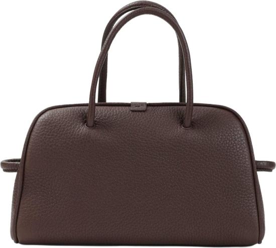  자크뮈스 TURISMO 투리스모 소프트 스몰 볼링 토트벡 BAW00416AC03A03880DARKBROWN DIVERS - JACQUEMUS
