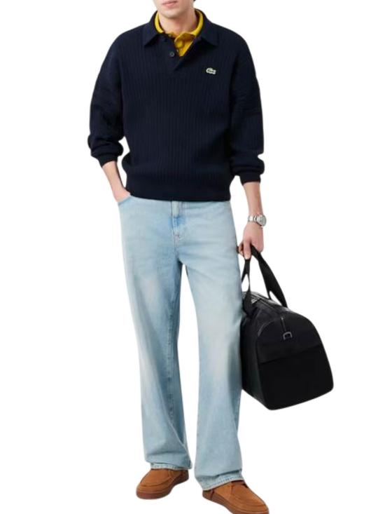 26FW 라코스테 폴로 티셔츠 AH8574MXQ BLUE - LACOSTE