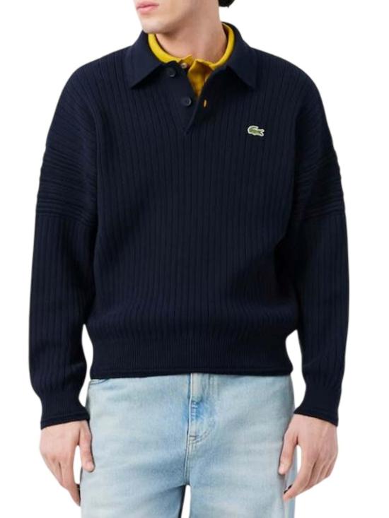 26FW 라코스테 폴로 티셔츠 AH8574MXQ BLUE - LACOSTE
