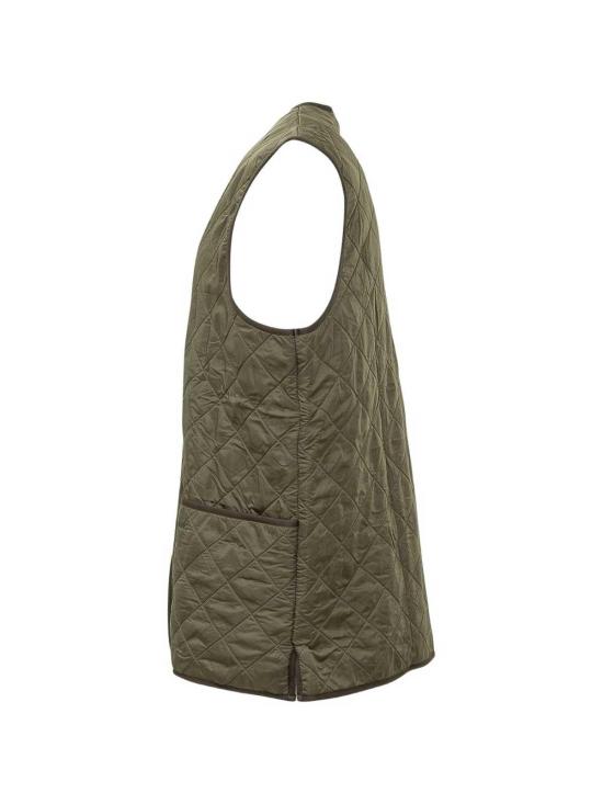 26FW 바버 폴라퀼트 지퍼인 라이너 MLI0002MLIOL91 DARK GREEN - BARBOUR