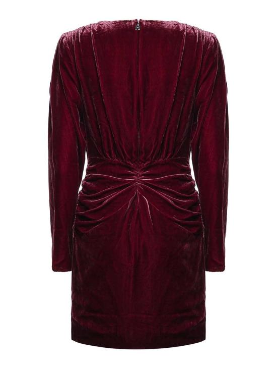 26FW 로테이트 바이 크리스텐슨 숏팬츠 1166272734 DARK RED - ROTATE BY BIRGERCHRISTENSEN