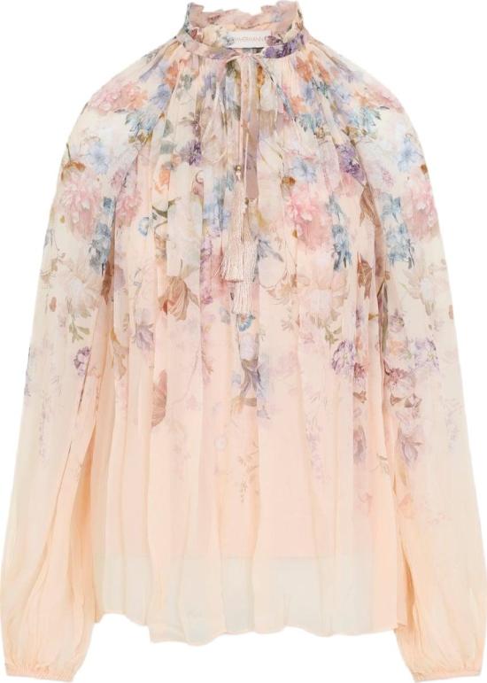 26FW 짐머만 블라우스 0991TF261PEFLPEACHFLORAL DIVERS