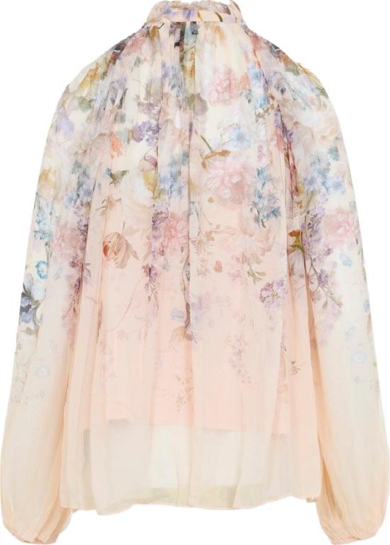 26FW 짐머만 블라우스 0991TF261PEFLPEACHFLORAL DIVERS - ZIMMERMANN