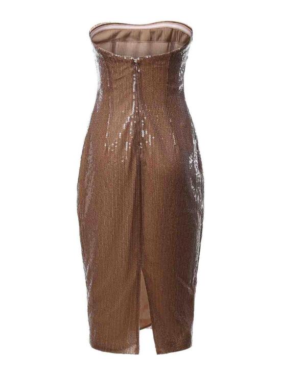 26FW 더 아키비아 미디 스커트 ABITOLORENSENZAPIUMA NUDE NEUTRALS - THE ARCHIVIA