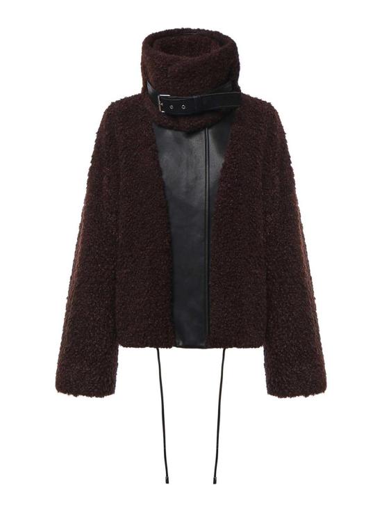 26FW 스포트막스 무스탕 26229060126E15 BROWN